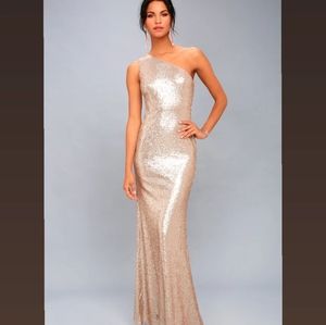 Sequins prom dress